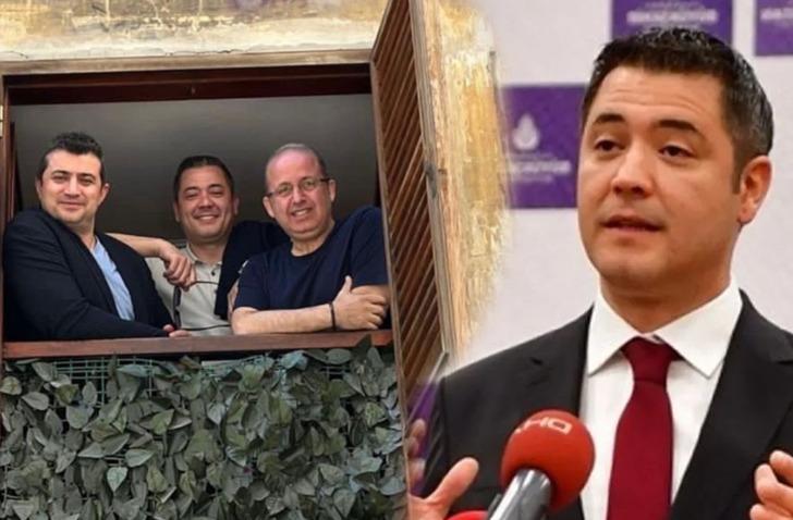 Lüks restorandan poz verdi! Murat Ongun bu kez İmamoğlu'nun Roma çıkarmasında boy gösterdi