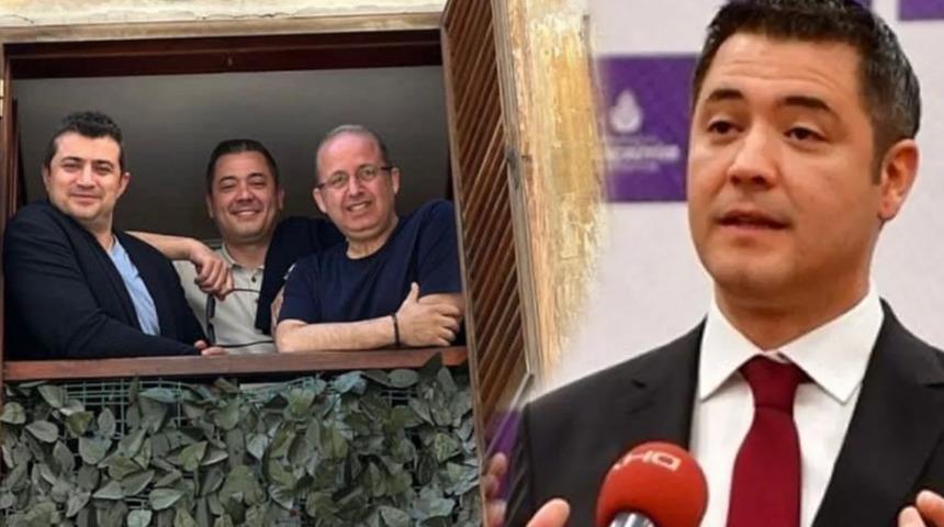 L&uuml;ks restorandan poz verdi! Murat Ongun bu kez İmamoğlu'nun Roma &ccedil;ıkarmasında boy g&ouml;sterdi