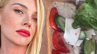 45  TL'lik sandviçin içinden çıkana isyan etti! Biz Bodrum'da 350 TL veriyoruz...