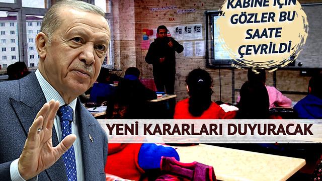 Alınan kararları Erdoğan duyuracak! Öğretmenlerin gözü kulağı bu toplantıda: Cumhurbaşkanlığı Kabinesi toplanıyor