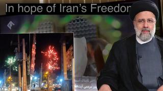 Reisi'nin ölümü sonrası 'Tahran'da havai fişek gösterisi' iddiası! İranlı kadın ölüm haberini kahkahalarla seyretti