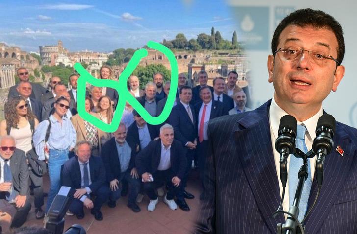 Şatafat tartışmalarını g&ouml;lgeleyen geziye bir tepki daha! İmamoğlu'nun İtalya seyahatine katılan iki isme dikkat &ccedil;ekti: "Eşiyle katılmışlar"