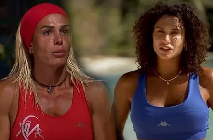 Survivor Nagihan kendisini Aysu'nun sakatladığını iddia etti! Aysu'dan yanıt gecikmedi