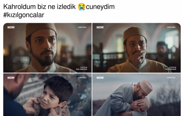 Kızıl Goncalar final bölümü sosyal medyayı salladı! "Kahrolduk biz ne izledik"