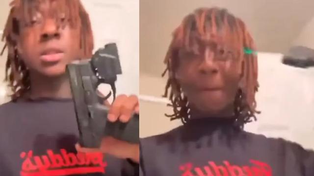 Sosyal medya videosunda silahla oynarken ünlü rapçi  Rylo Huncho yanlışlıkla kendisini başından vurdu... Ölüm anları kamerada