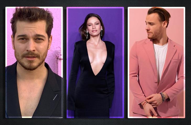 T&uuml;m eski sevgililer oradaydı! Serenay Sarıkaya, Kerem B&uuml;rsin, &Ccedil;ağatay Ulusoy... Bomba s&ouml;zler: 'Ona bayılıyorum'