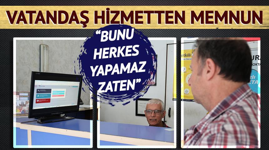 Parası olmayana &uuml;cretsiz yardımcı oluyor! Vatandaşlar hizmetten memnun: Hastane randevusu almak isteyen onun kapısını &ccedil;alıyor