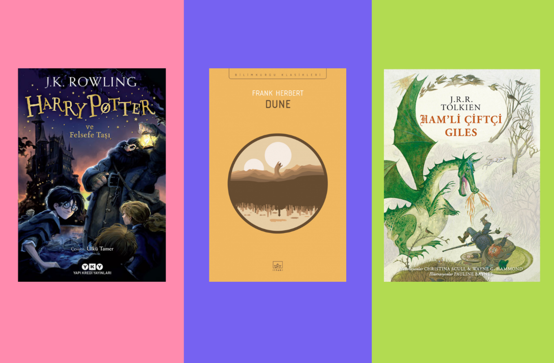 Her satırında büyüleyici dünyalarda dolaşmanızı sağlayacak kitap setleri