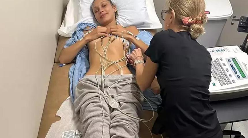 Bella Hadid bir döndü pir döndü! Modelliği bırakmıştı... Tülden elbisesiyle Cannes'da