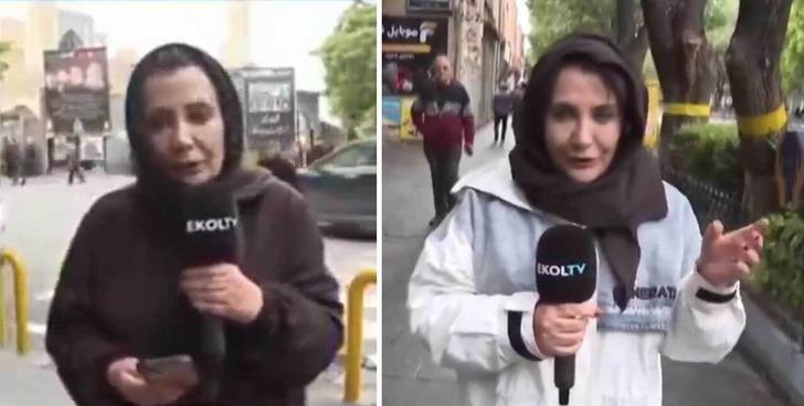 Peş peşe iki canlı yayına farklı &ccedil;ıkınca dikkatlerden ka&ccedil;madı! Gazeteci Sevilay Yılman İran'da uyarıldı: "Değiştirmemi istediler"