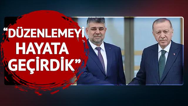 Rumen vatandaşlarına kimlikle seyahat! Cumhurbaşkanı Erdoğan: 'Düzenlemeyi hayata geçirdik'