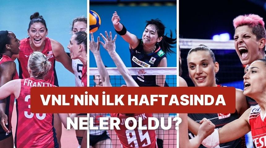 Voleybol Uluslar Ligi’nde ilk hafta bitti! İşte öne çıkanlar!