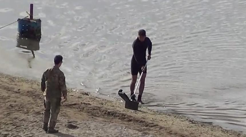 Eğirdir Gölü'nde el bombaları bulundu: İstanbul'dan gelen özel ekiptarafından çıkarıldı