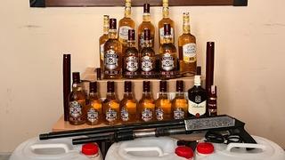 Kocaeli'de sahte içki operasyonunda 1 şüpheli yakalandı