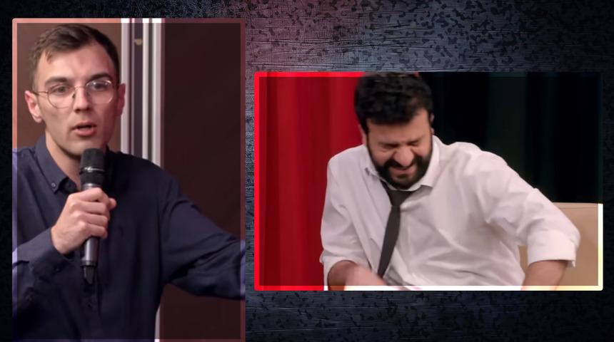 Hasan Can Kaya'nın sorusunu duyunca dayanamadı! "Sevgilim &ouml;zellikle regl d&ouml;nemlerinde..."