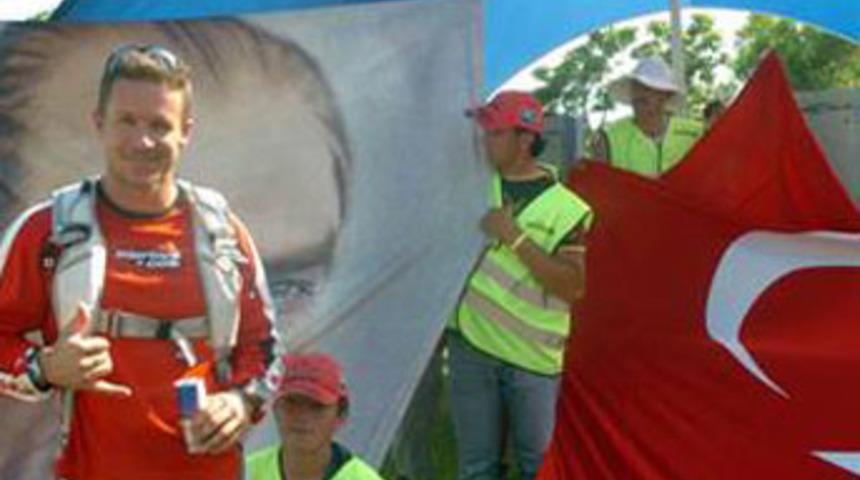 Uzay’dan önce Antalya’da da atladı