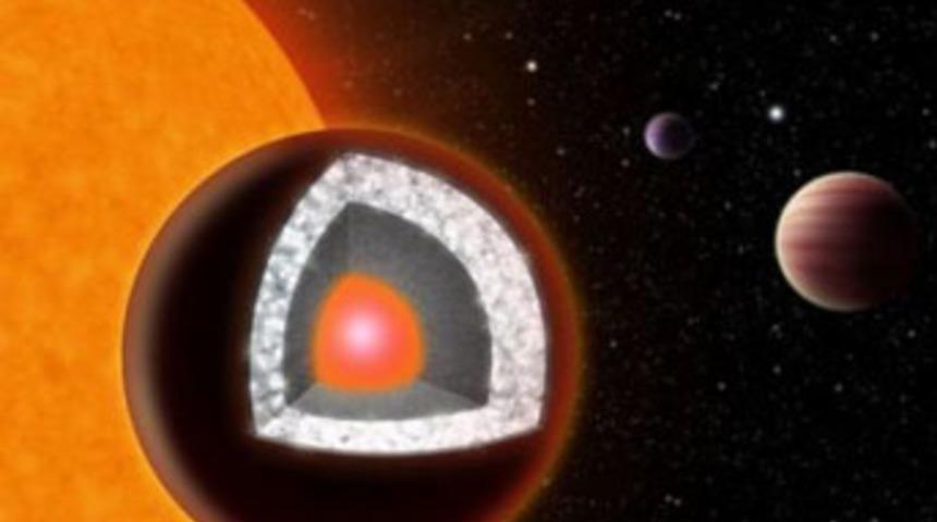 Bu gezegen 'elmas'dan