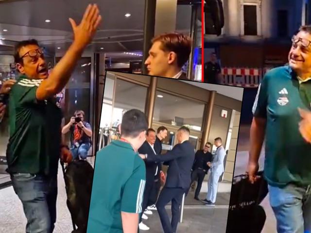Dün küfürler, bugün espriler havada uçuştu! Ergin Ataman ile Fenerbahçe koçu arasında samimi sohbet