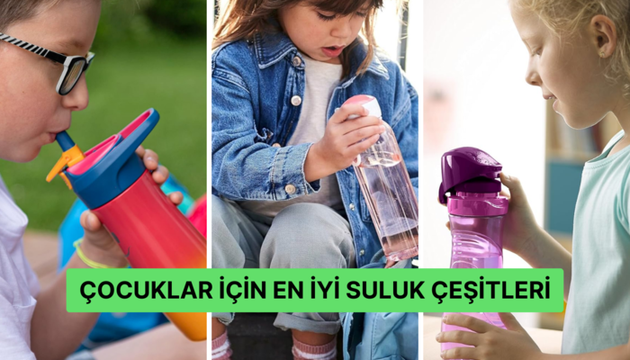 Çocuğunuzun su içmesini keyifli hale getirecek sulukları seçtik