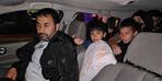 Edirne’de "dur" ihtarına uymayan otomobilin içinden 17 kişi çıktı