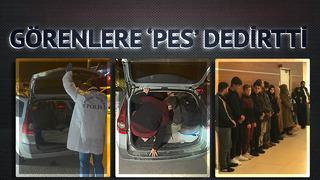 Arabaya 17 kişi binip polisten kaçmaya çalıştılar: Kaçak göçmenlerin dermanı kesilmiş! Edirne'de nefes kesen kovalamaca