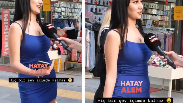 Sosyal medya bu sokak röportajını konuşuyor! Hiçbir şey içimde kalmaz benim dedi... Kavgaya gitmek üzere olduğunu itiraf etti