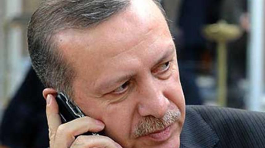 Başbakan'ın s&uuml;rpriz telefon trafiği