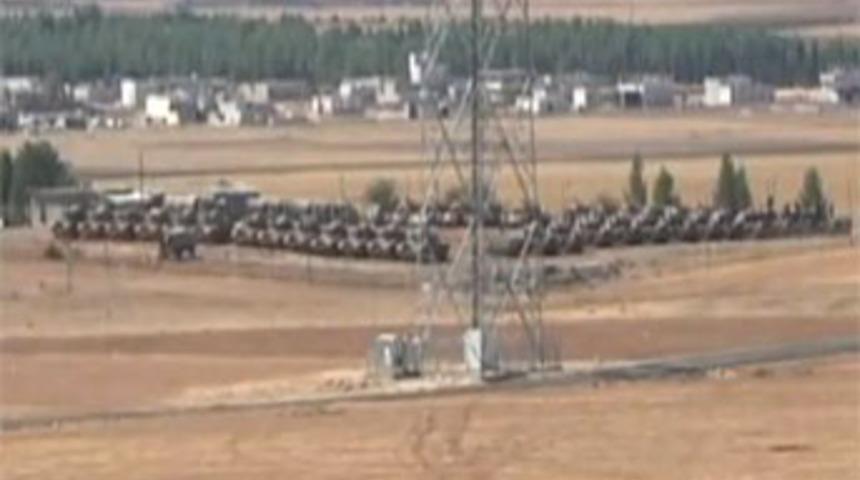 T&uuml;rkiye tankları sınıra yığdı