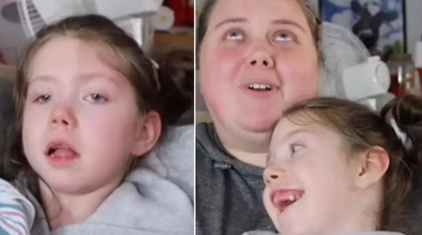 2 günlük bebekken dudaklarından öpüldü! Hayatı kabusa döndü: "Enfeksiyon beyin sıvısına girdi ve beynine saldırdı"