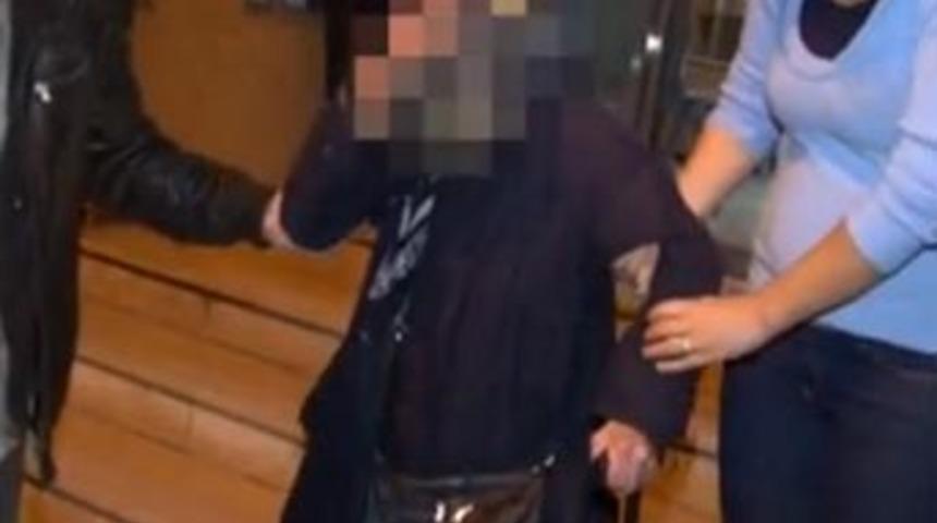 83 yaşında hırsızlık yaparken yakalandı