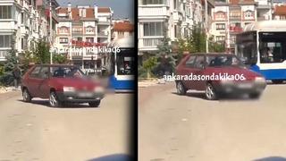 Ankara'da akılalmaz olay! Otobüsün önünü kesti, kurşun yağdırdı