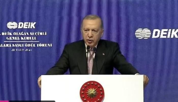 'İzin vermeyeceğiz' Cumhurbaşkanı Erdoğan'dan enflasyon mesajı! Yılın ikinci yarısını işaret etti