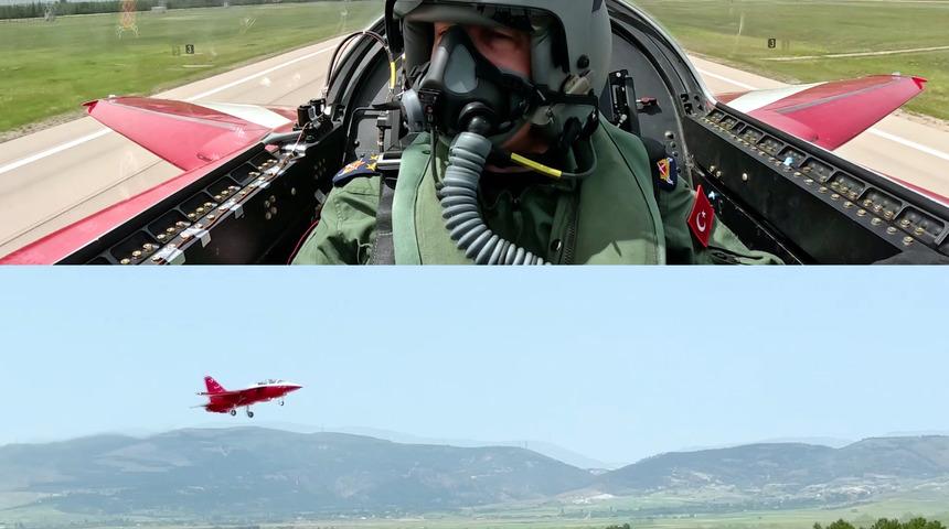 Hava Kuvvetleri Komutanı Orgeneral Kadıoğlu, HÜRJET ile ilk uçuşunu yaptı