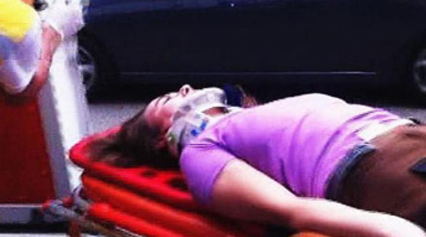 Y&uuml;r&uuml;rken başına 200 kiloluk branda d&uuml;şt&uuml;