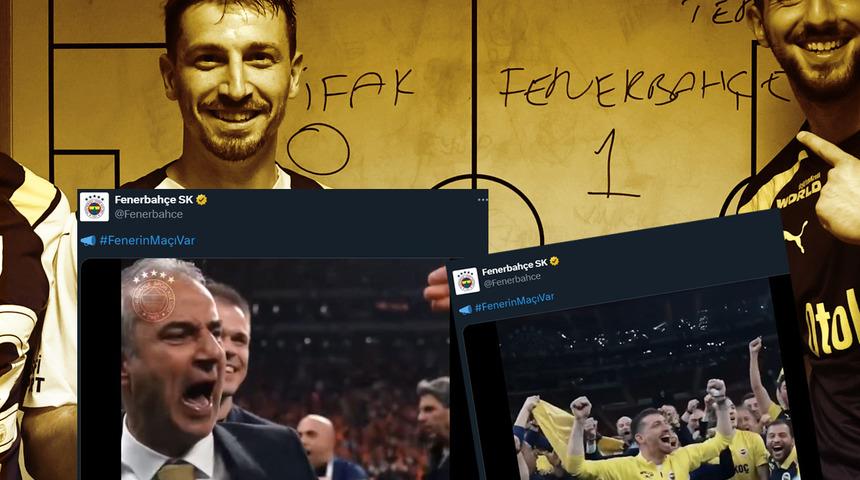 Fenerbahçe'den İstanbulspor maçı paylaşımı: Ateşi yaktı! Galatasaray ve Mert Hakan Yandaş detayı...