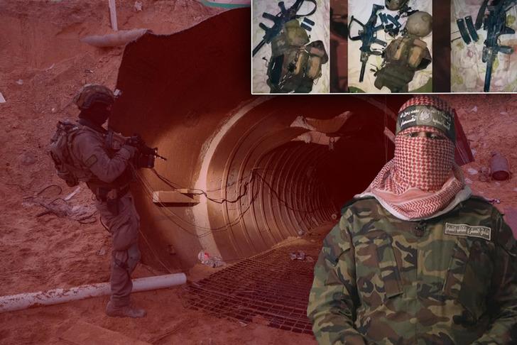 İsrail askerine pusu! T&uuml;nelin i&ccedil;ine s&uuml;r&uuml;kleyerek &ccedil;ektiler: İşte o g&ouml;r&uuml;nt&uuml;ler!