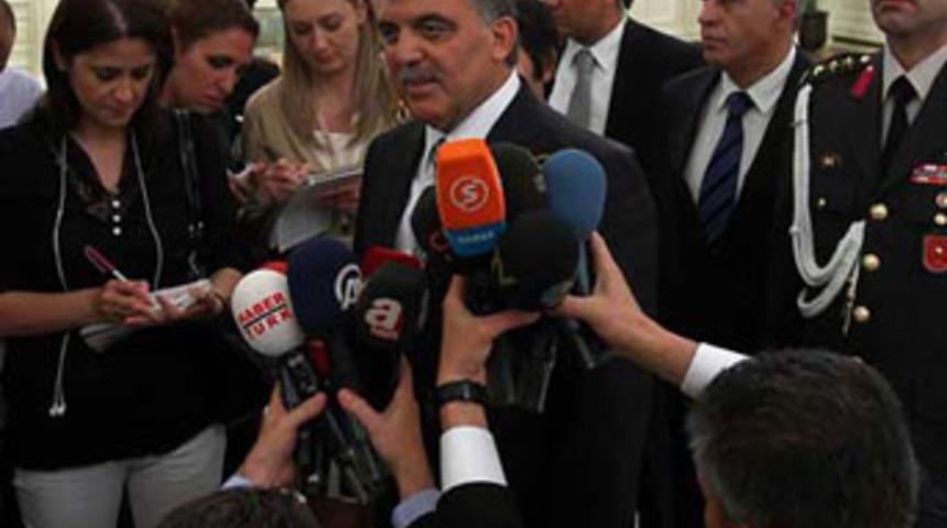 G&uuml;l, Suriye politikasını değerlendirdi
