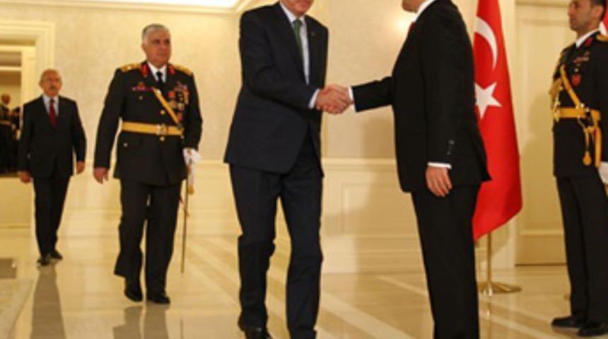 Tebrik t&ouml;renine BDP'li Demirtaş katılmadı