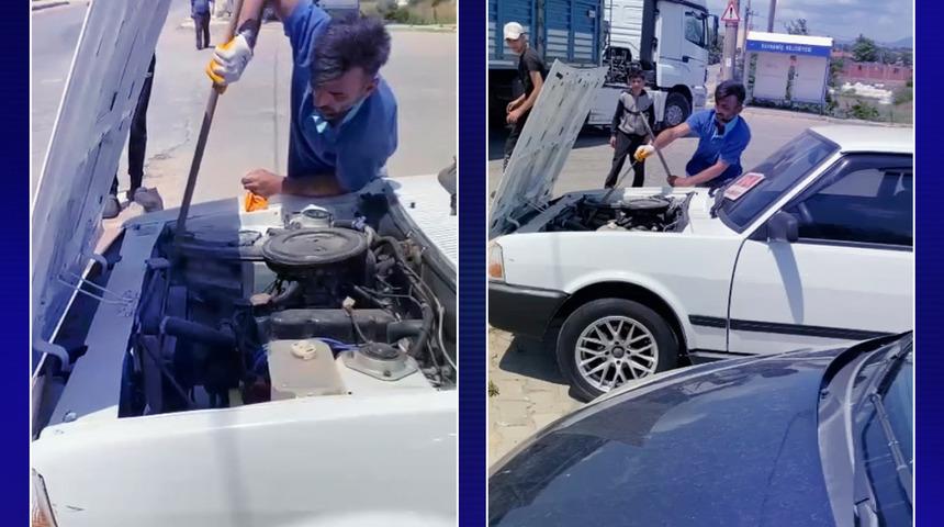 Satılık araçtan çıktı! Görenler şaşkına döndü