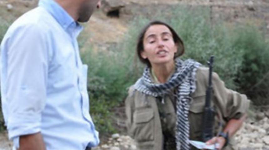 Kadın PKK'lının şoke eden g&ouml;r&uuml;nt&uuml;s&uuml;!