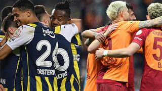 Şampiyonluk yarışı alev alev yanıyor! Galatasaray ve Fenerbahçe'nin maçlarının ilk yarıları sona erdi!