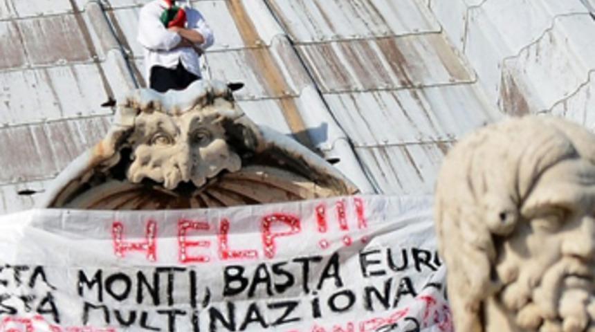 Vatikan'da sıra dışı eylem