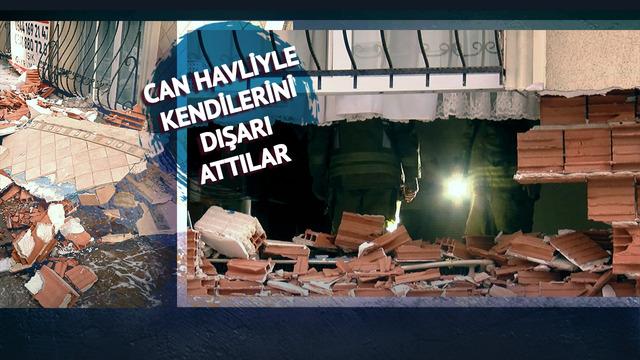 İstanbul'da sabaha karşı korkutan patlama! Sesi duyar duymaz evden dışarı koştular, dairenin duvarı yerle bir oldu
