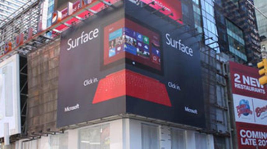 Microsoft&rsquo;tan dev reklam b&uuml;t&ccedil;esi