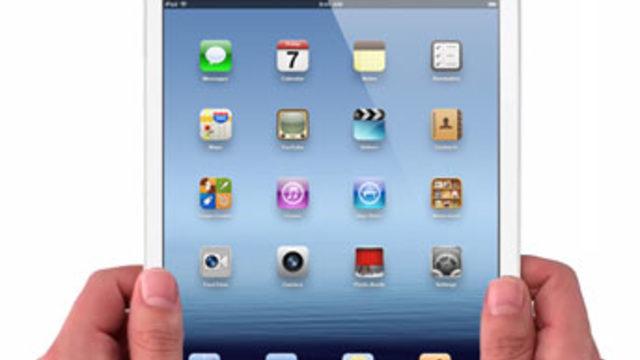 iPad Mini paramparça