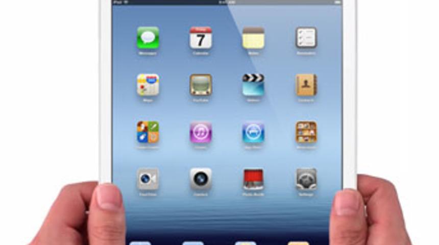 iPad Mini paramparça