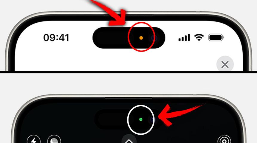 iPhone'da turuncu ve yeşil nokta nedir, ne anlama gelir? iPhone'da turuncu ve yeşil nokta nasıl kapatılır?
