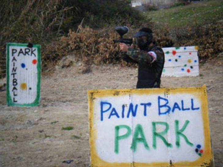Mersin Paintball Park'ta paintball keyfi