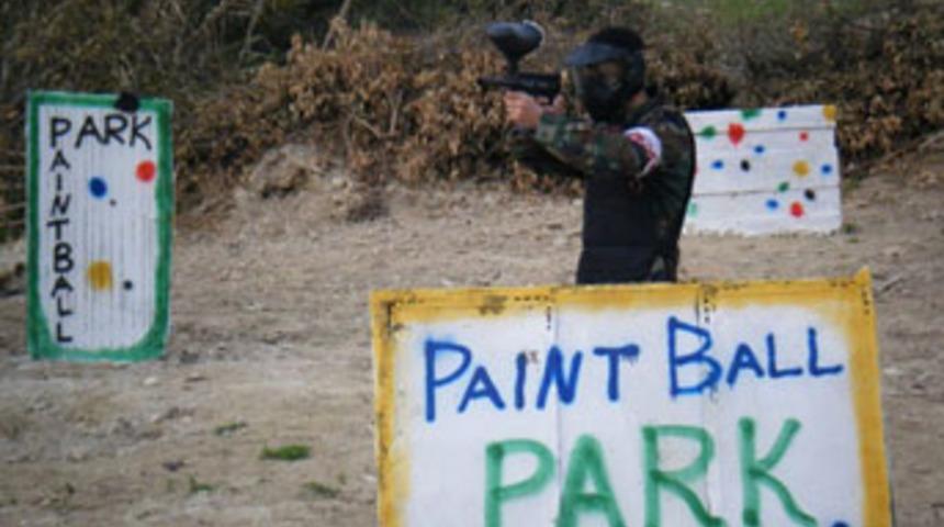 Mersin Paintball Park'ta paintball keyfi
