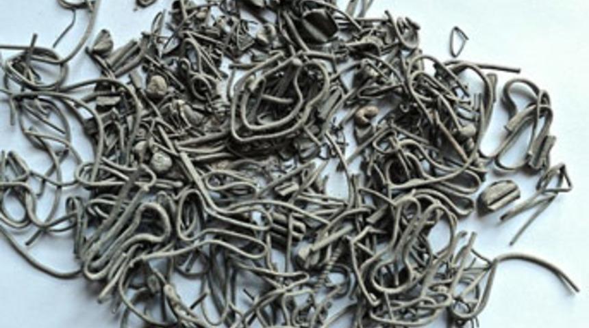 Cesedi yakılınca geriye bunlar kaldı